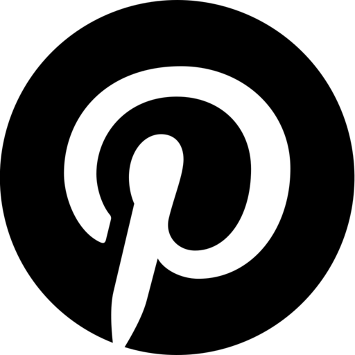 Pinterest Black transparent PNG preview